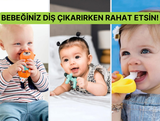 Bebekler için en güvenli ve etkili diş kaşıyıcı seçenekleri 