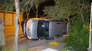 Uşak'ta trafik kazasında karı koca yaralandı