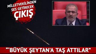 Son dakika | İran'ın saldırısı Mecliste yankı buldu: AK Partili isimden destek! 'Büyük Şeytan'a taş attılar, tebrik ediyorum