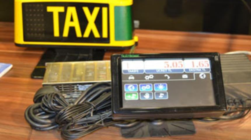 Taksicileri 'akıllı taksimetre' engelleyecek