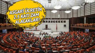 Asgari ücrete ara zamda hayaller suya düşerken milletvekillerinin alacağı zam belli oldu! 