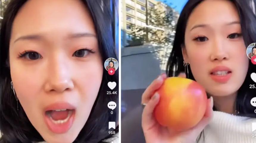 Tek bir elma satın aldı! Ödediği paraya böyle isyan etti... "Hepimiz hangi ekonomide yaşıyoruz?"