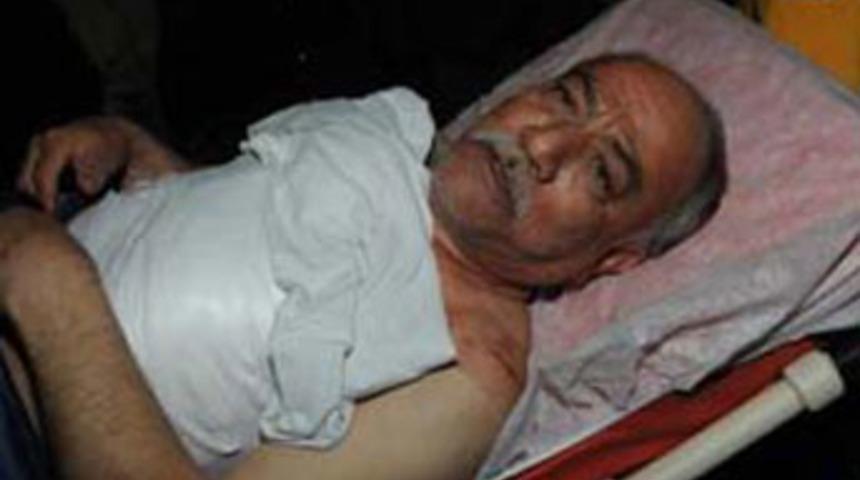 Bıçaklandığını eve gidince fark etti