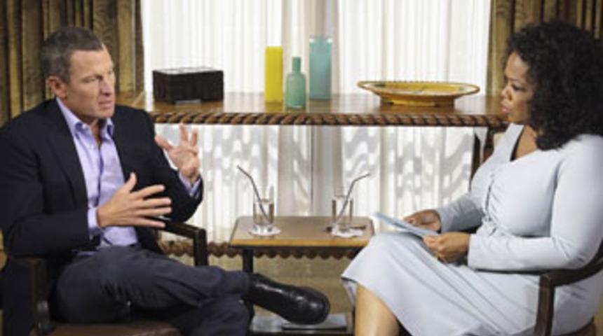 Bisikletçi Armstrong'dan doping itirafı