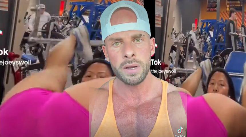 Spor salonundaki uygunsuz antremanı sosyal medyada gündme olmuştu! Spor eğitmeni sert çıktı... "Çizgiyi aştın"