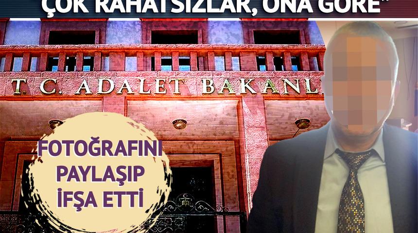 Adalet Bakanlığında o cemaatten tehdit! Eski AK Parti Milletvekili fotoğrafını paylaşıp ifşa etti: "Bana parmak salladı"