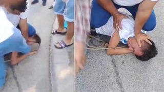 Otobüs görevlisinin katilini halk kendi elleriyle cezalandırdı! Yaklayıp linç ettiler... Tekme,tokat, yumruk: Taşlarla kafasına vurarak öldürdüler