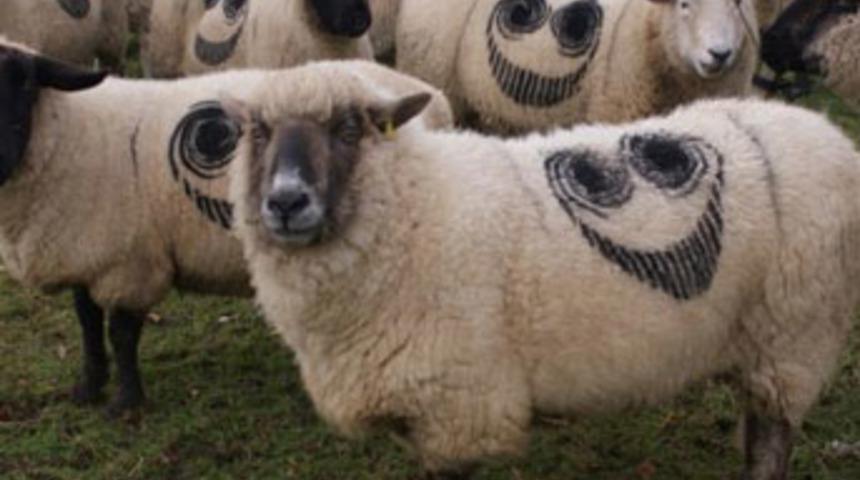 Gizemli sembol İngiltere'yi sardı