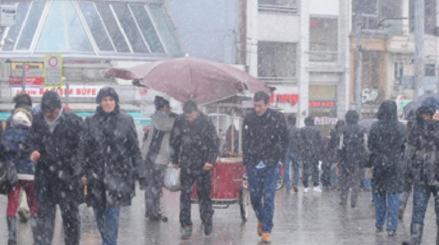 Kar geri döndü!
