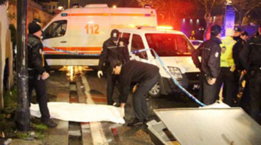 Beşiktaş'ta kaza: 1 &ouml;l&uuml;