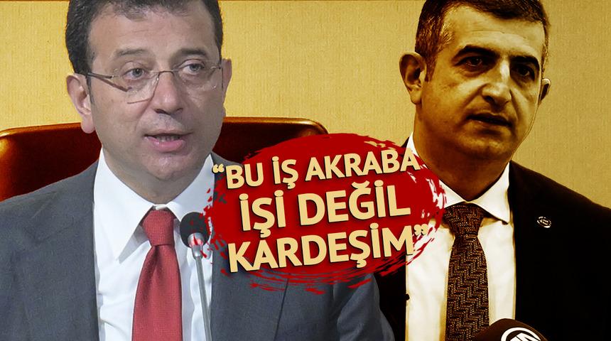 Haluk Bayraktar'ın sert sözlerine İmamoğlu'ndan 'akraba' yanıtı! "Yetkiyi pervasızca kullanma girişiminde bulunuyorlar"