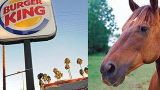 Etlerine at eti karıştırdı!