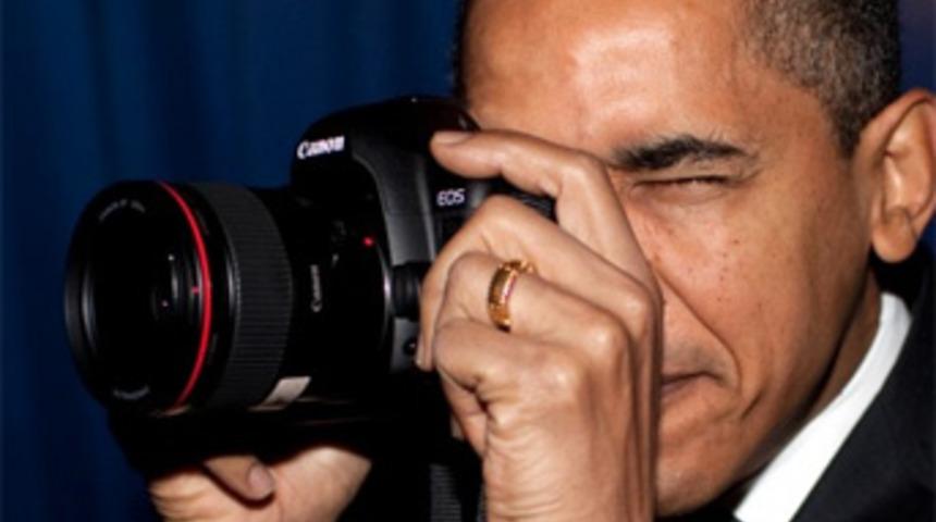 Obama’nın Portresi Yine Canon’la Çekildi