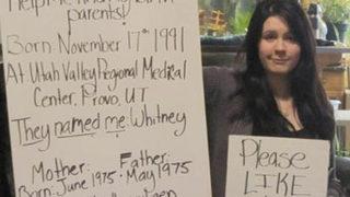 Gerçek ailesini Facebook'ta buldu