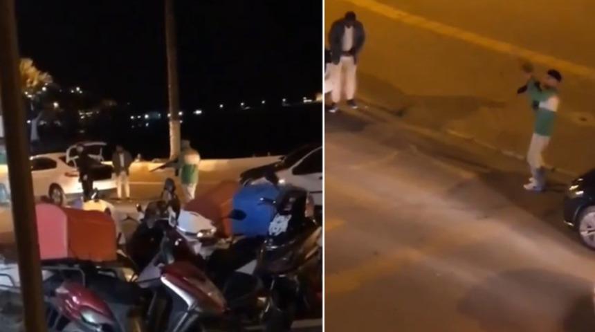 Kuşadası'ndaki tüfekli saldırı görüntüleri gündem olmuştu! Bakan Yerlikaya "Asla müsaade etmeyeceğiz" sözleriyle duyurdu: 2 kişi tutuklandı