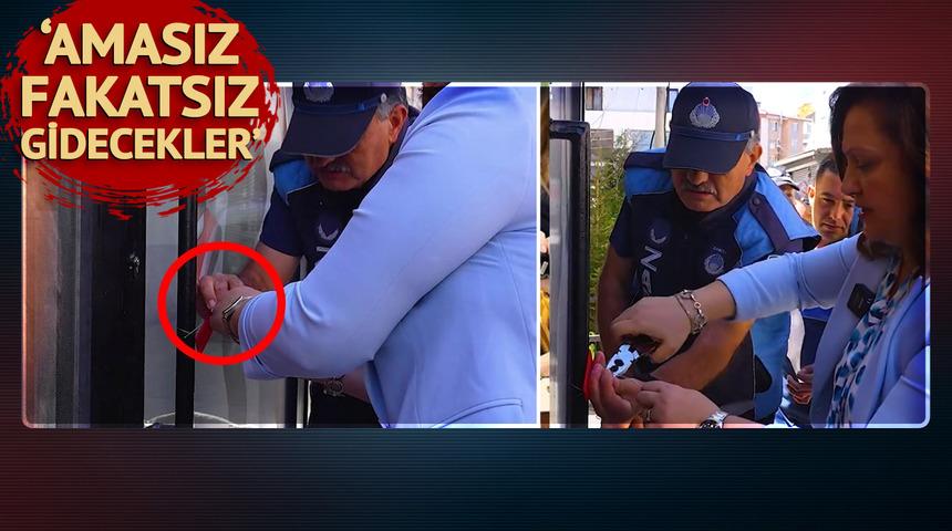 CHP’li başkan Burcu Köksal harekete geçti! Hepsini tek tek kendi elleriyle mühürledi