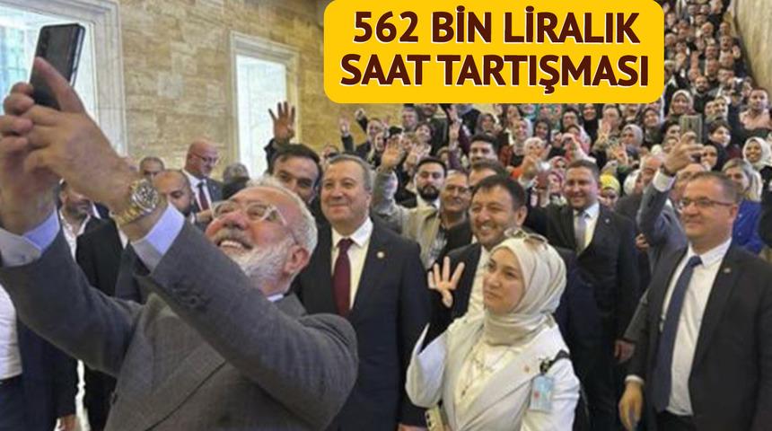 AK Partili Yenişehirlioğlu'ndan 'Rolex' açıklaması: Helal yoldan edindim, takmaya devam edeceğim