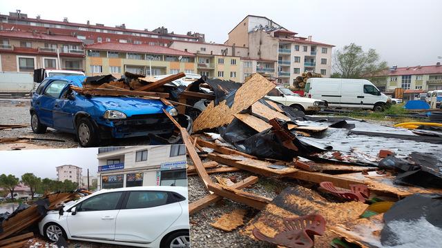 Kuvvetli fırtına birçok ili esir almış durumda: Ankara, Balıkesir, Antalya, Muğla ve diğer birçok il savaş alanına döndü!