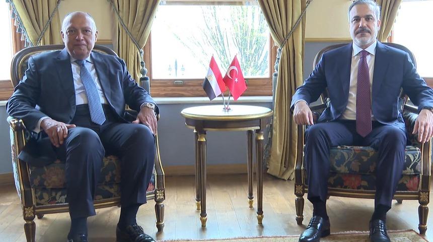 Bakan Fidan ve Mısırlı mevkidaşından önemli açıklamalar! 'Bu gerginliğin yayılma ihtimali var'