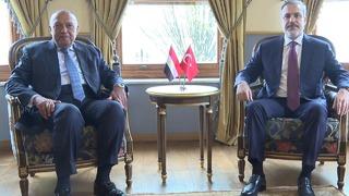 Bakan Fidan ve Mısırlı mevkidaşından önemli açıklamalar! 'Bu gerginliğin yayılma ihtimali var'