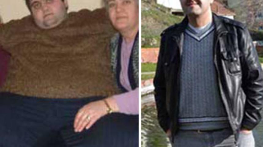 1 yılda 115 kilo verdi