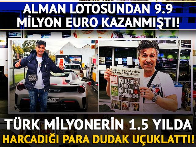 Türk loto milyoneri kalan parasını açıkladı!