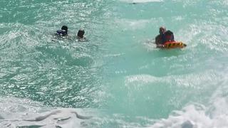 Yer: Antalya! Ölümden döndüler, boğulmaktan robot kurtardı