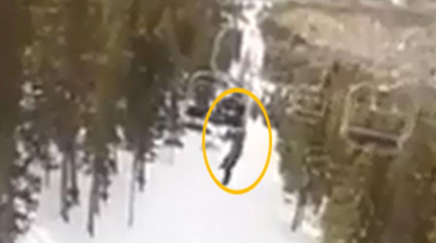 15 metre yükseklikten yere çakıldı