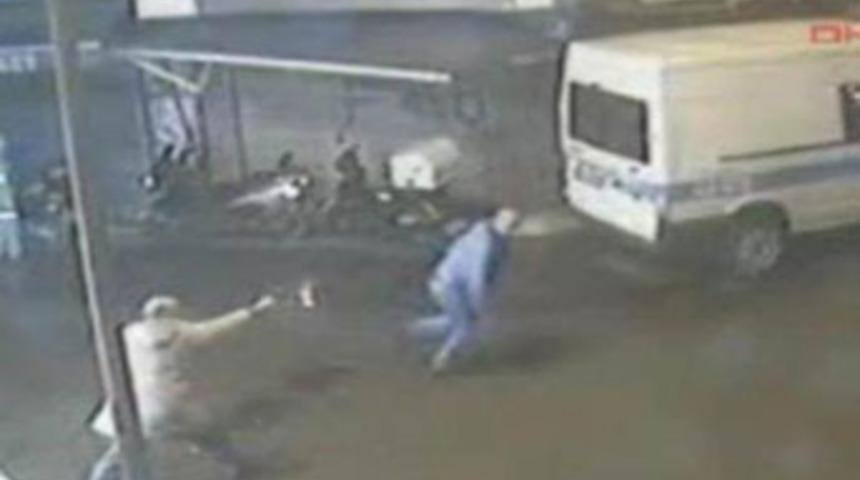 Cinayet anı kamerada