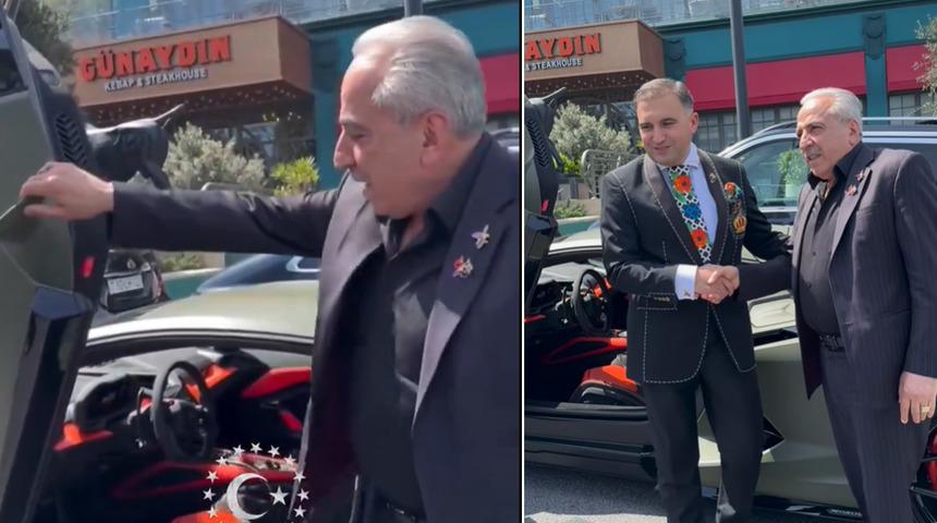 Azerbaycanlı iş adamı Hacı Nuran, Kurtlar Vadisi Pusu'nun oyuncusuna lüks otomobil hediye etti!