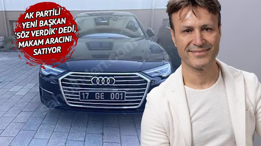 AK Partili yeni başkan, 'belediyenin çok borcu var' diyerek makam aracını satışa çıkardı: "Yedek anahtarını eski başkana sormak lazım"