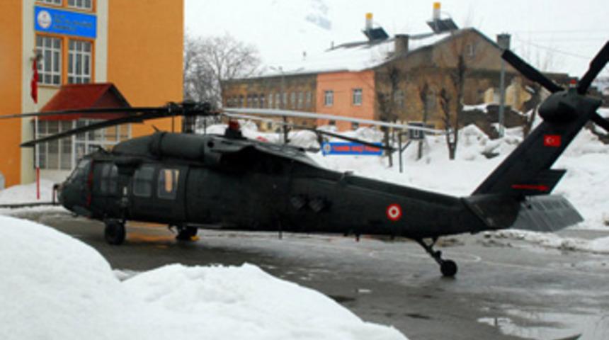 Okul bah&ccedil;esine zorunlu iniş