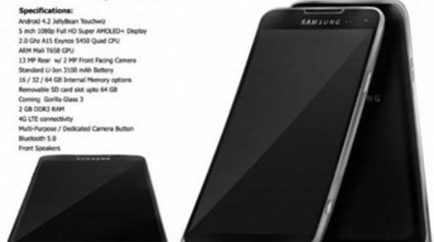 Samsung Galaxy S4 hakkında yeni bilgiler