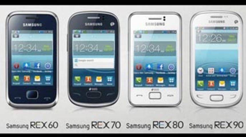 Samsung Yeni REX Serisi Telefonlarını Duyurdu