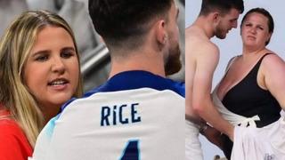 Karısının çok çirkin olduğunu söyleyen taraftarlara ateş püskürdü! Declan Rice'ın cevabı sosyal medyada gündem oldu