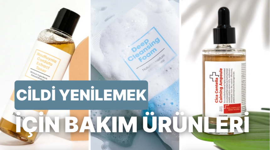 Cildinizi yenilemek için ihtiyacınız olan her şey burada! Nemlendirme, temizlik ve onarım…