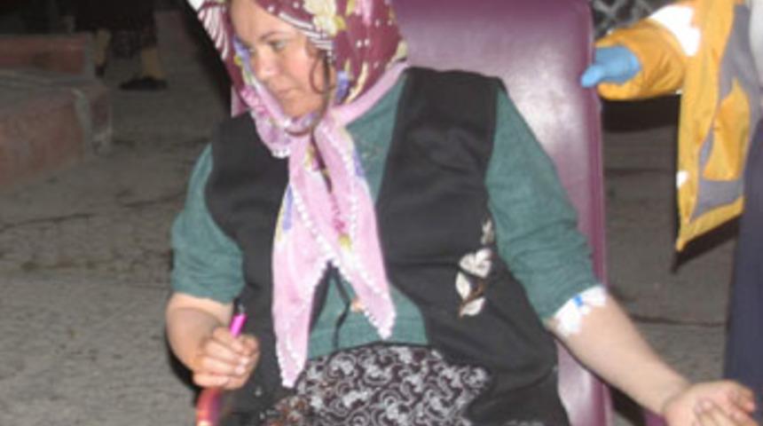 Kiracıdan, hamile d&uuml;kkan sahibine dayak