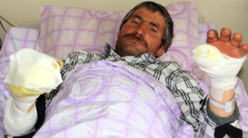 'Kurdun boğazını sıktım, kulağını ısırdım'