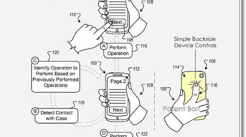 Telefonların arka kısmı da dokunmatik olacak