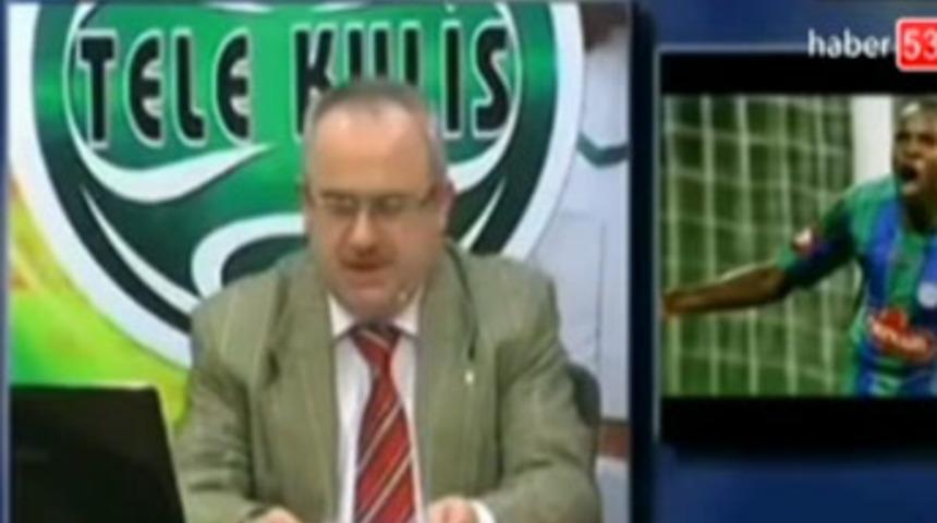 Canlı yayında güldüren diyalog