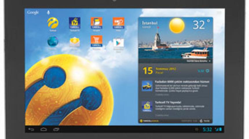 Turkcell, tablet pazarına iddialı girdi