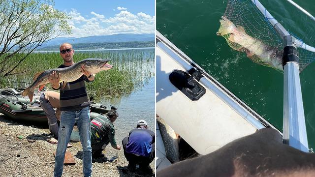 Dev balığı yakalayınca sevinçten deliye döndüler! Kocaman, bu canavar