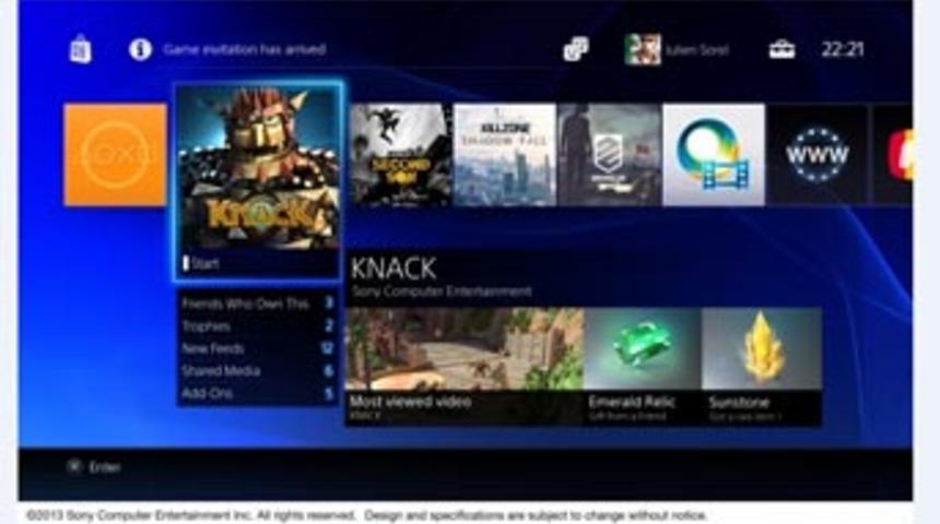 İşte PlayStation 4′ün arayüzü!