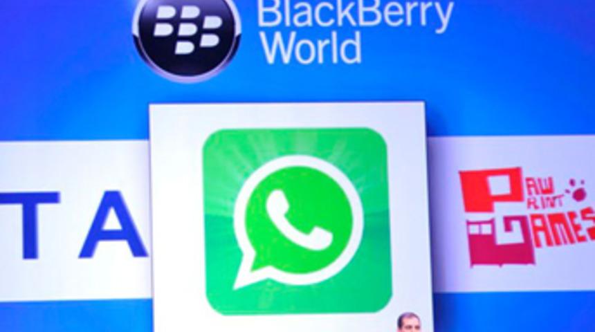 BlackBerry kullanıcılarına WhatsApp m&uuml;jdesi
