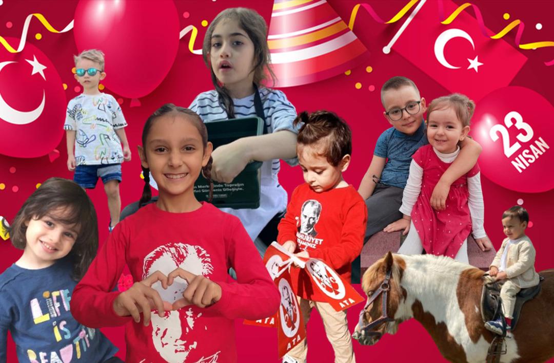 Atamızdan bize, bizden gelecek nesillere... Mynet ekibi olarak d&uuml;nyadaki b&uuml;t&uuml;n &ccedil;ocukların 23 Nisan'ını kutlarız