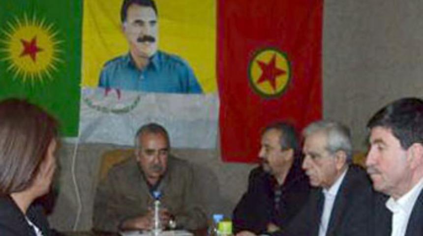 BDP'liler ile PKK'lıların buluşma fotoğrafı