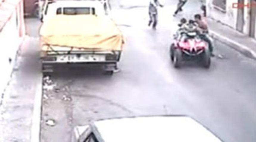 Maganda dehşeti kamerada