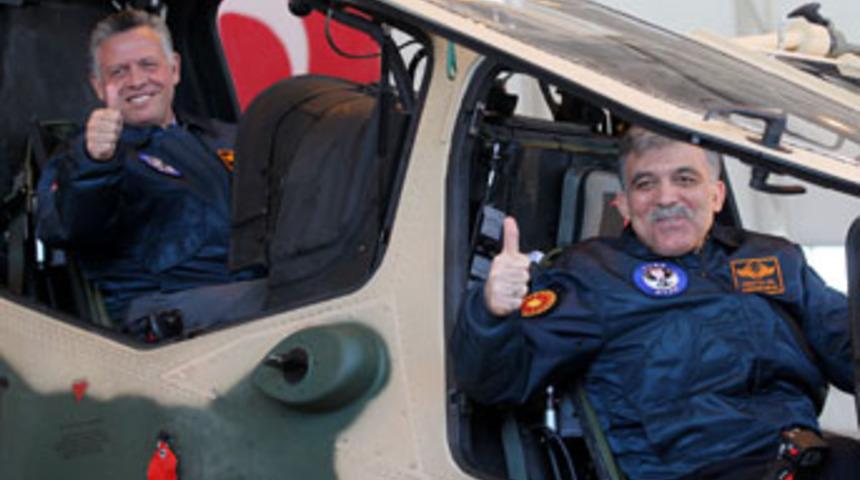 Yerli helikopterde pilot selamı