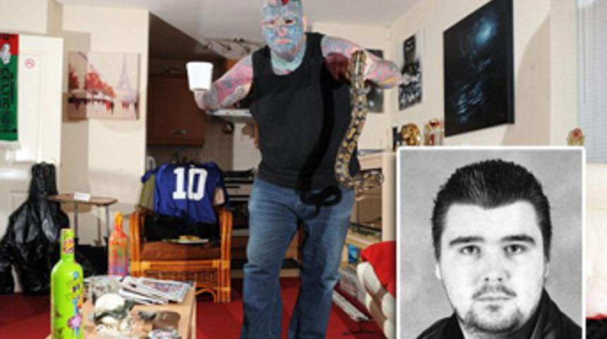 Kendini bu hale getirdi!