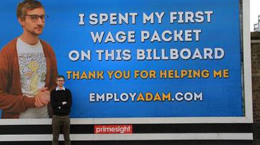 İlan ile iş bulan gençten anlamlı teşekkür